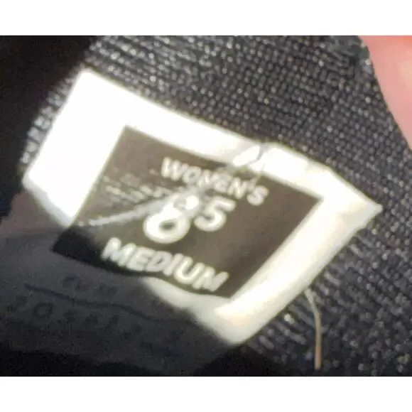 KURU Footwear ATOM Women's 8.5 Athletic Sneakers Black Mesh Lace-Up Running - Picture 7 of 8